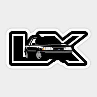 1991-93 Mustang LX Notchback Sticker